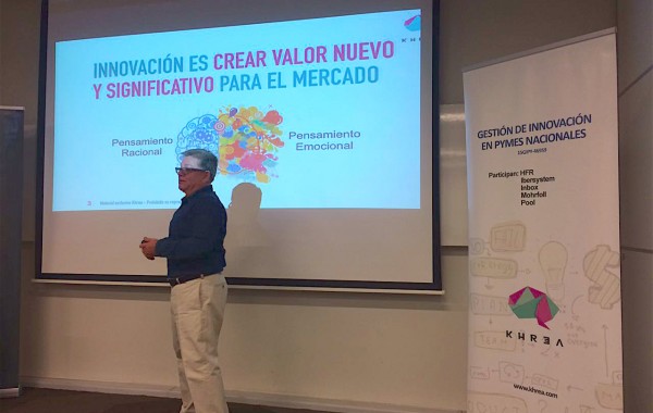 Oscar Aguirre dicta charla “¿Porqué las PYMES deben innovar?”